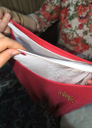 Kırmızı Sade Kolsuz Midi Elbise - Görsel 3