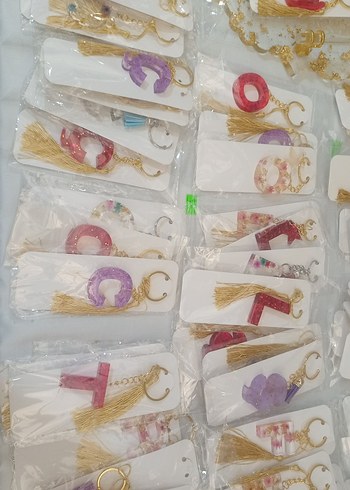 Aksesuar Epoksi Anahtarlık, Tepsi, Rahle, Makrome Düş Kapanı - Görsel 18