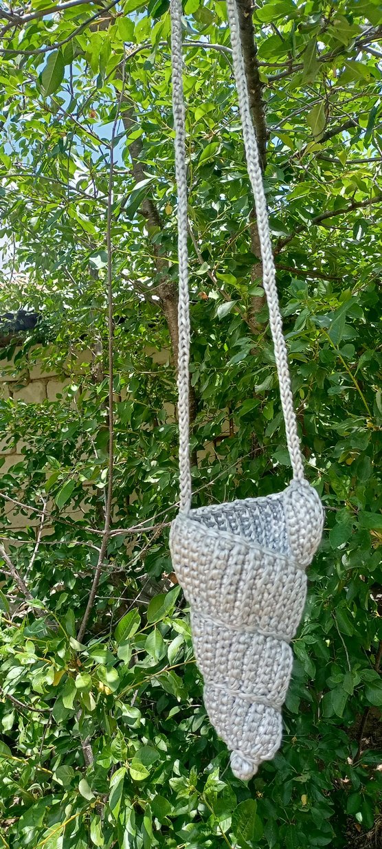 Gümüş rengi deniz minaresi çanta - Görsel 3