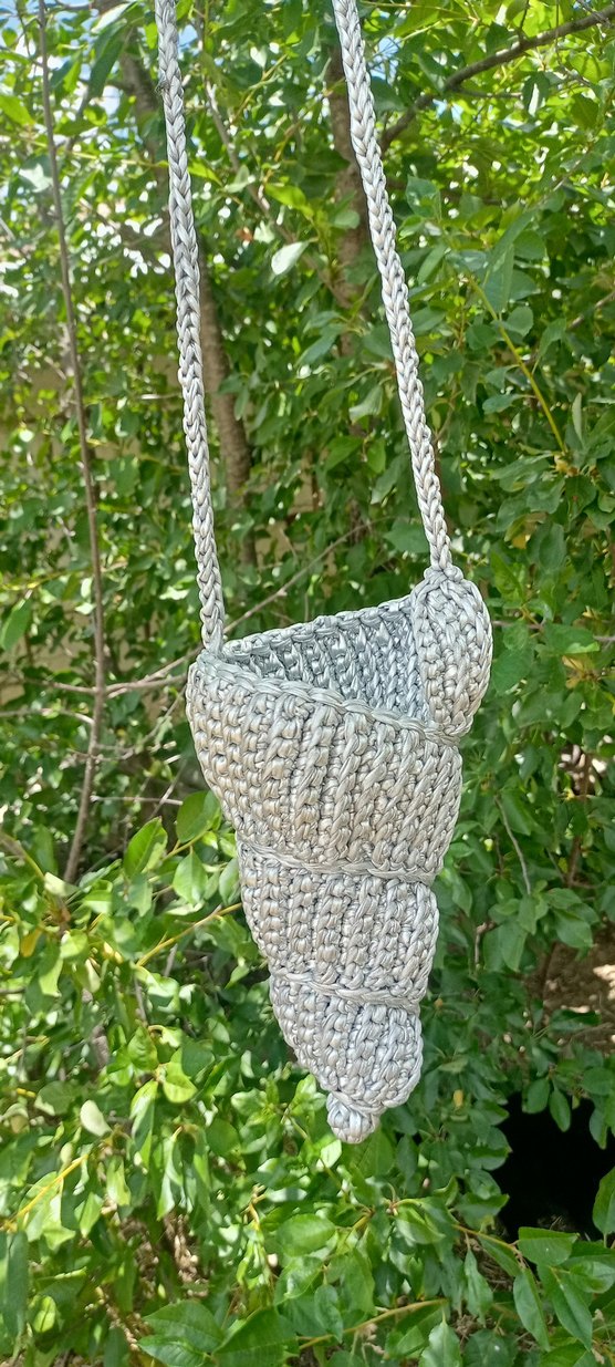 Gümüş rengi deniz minaresi çanta - Görsel 2