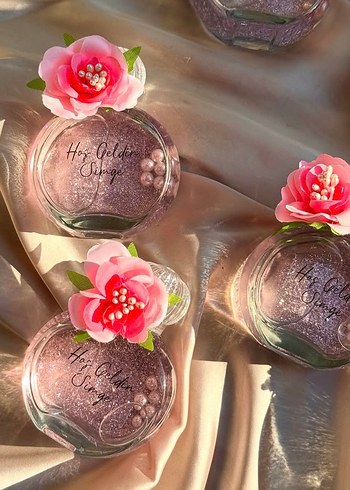 Pembe Parlak Çiçekli Hoş Geldin Sürprizi