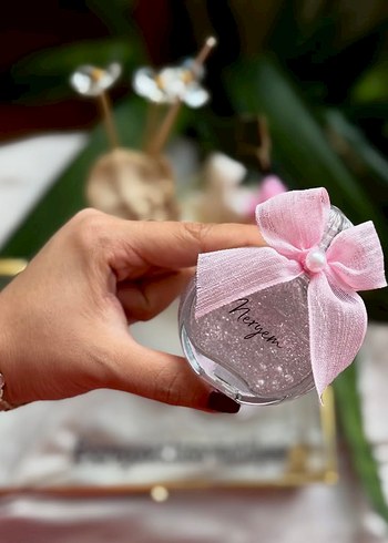 Pembe Parlak Çiçekli Hoş Geldin Sürprizi - Görsel 3