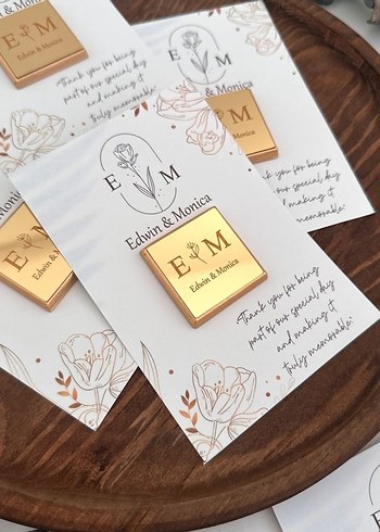 Altın Renkli Parlak Çikolata - Görsel 4