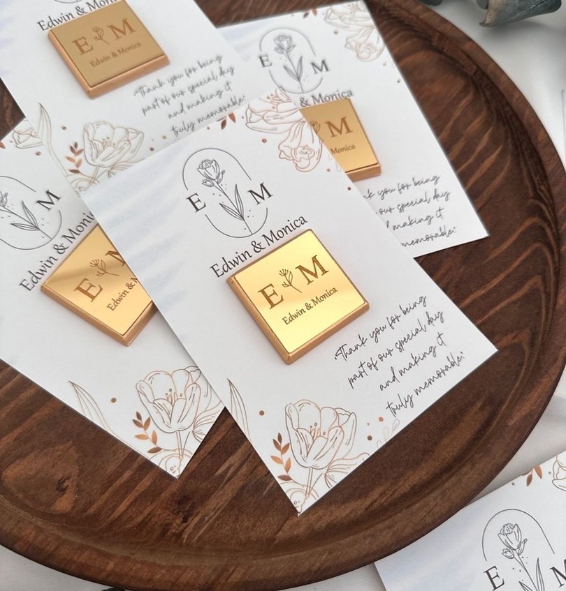 Altın Renkli Parlak Çikolata - Görsel 4