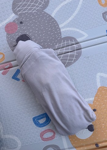 Beyaz Bebek Kanguru Sling - Görsel 3