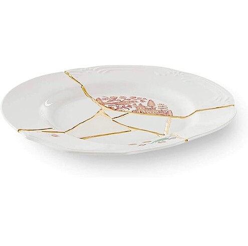 Diğer Seletti Tabak Servis Kintsugi Yeni