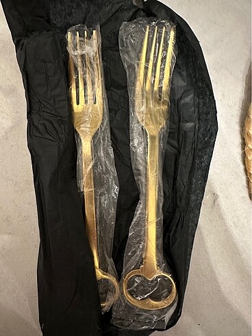 Beden altın Renk Seletti gold Çatal Bıçak takımı