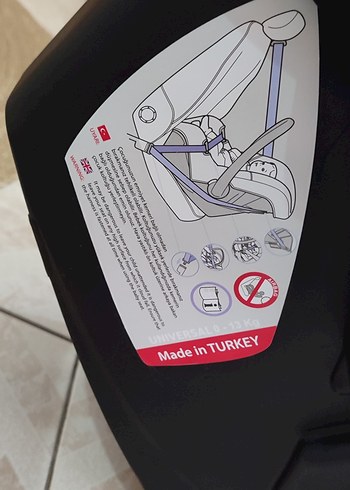 Kanz Gri-Siyah Bebek Oto Koltuğu Puset 0-13 kg - Görsel 4