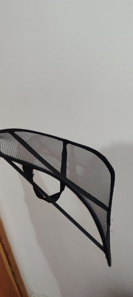 Siyah Fileli Sırt Desteği Ortopedik Koltuk Sandalye yaslanmacı. - Görsel 3