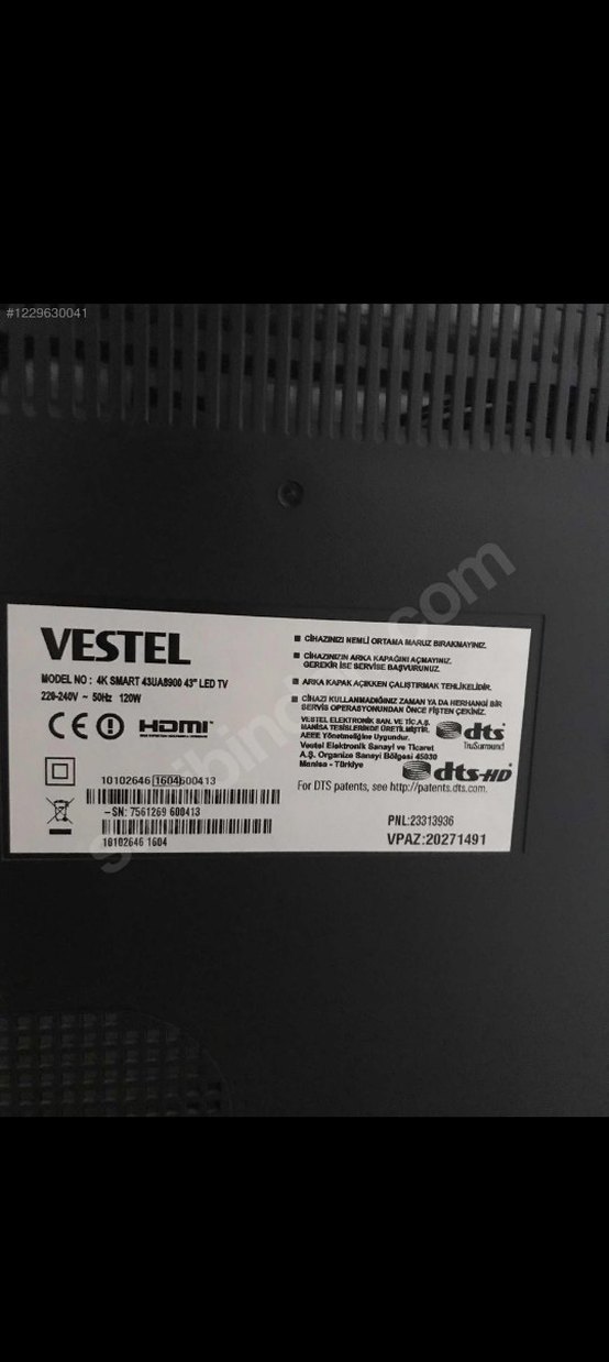 Vestel 4K Smart TV + Xiaomi Mi Stick + TV Ünitesi Hepsi Birlikte - Görsel 5