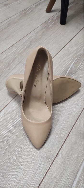 35 Beden ten rengi Renk Pudra Stiletto