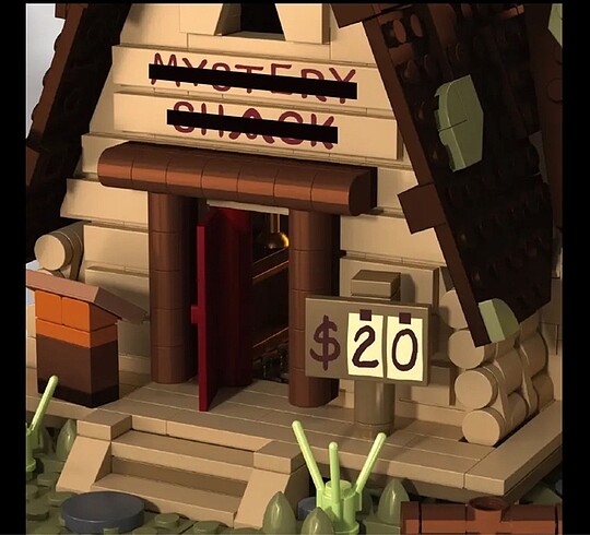 Diğer mystery shack lego