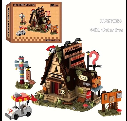 mystery shack lego