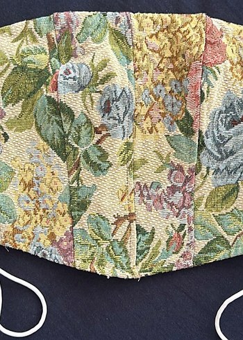 Sheinside Çiçek Desenli vintage Straplez Bustiyer