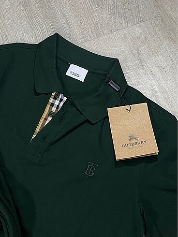 m Beden haki Renk İTHAL BURBERRY HAKİ PREMİUM TSHİRT M