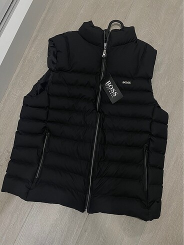 s Beden siyah Renk İTHAL BOSS ŞİŞME YELEK S/M/L/XL/XXL