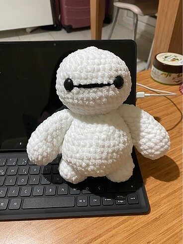 Beden Renk Baymax amigurumi oyuncak 6 süper kahraman