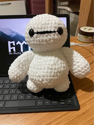 Beden Baymax amigurumi oyuncak 6 süper kahraman