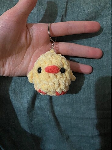 Civciv anahtarlık amigurumi