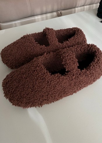 Kaşe Tabanlı Örgü Babet - Görsel 2