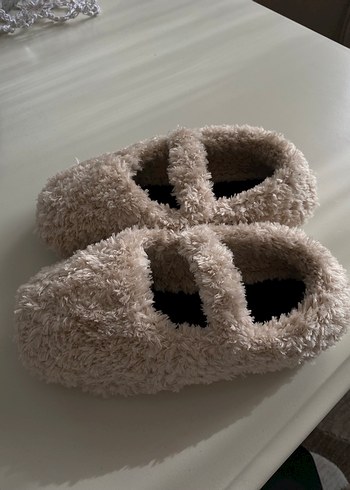 Kaşe Tabanlı Örgü Babet - Görsel 4