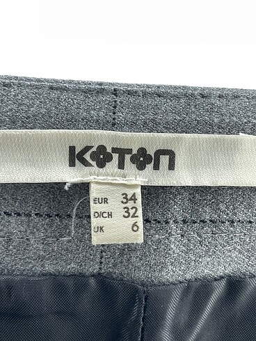 34 Beden çeşitli Renk Koton Mini Etek %70 İndirimli.
