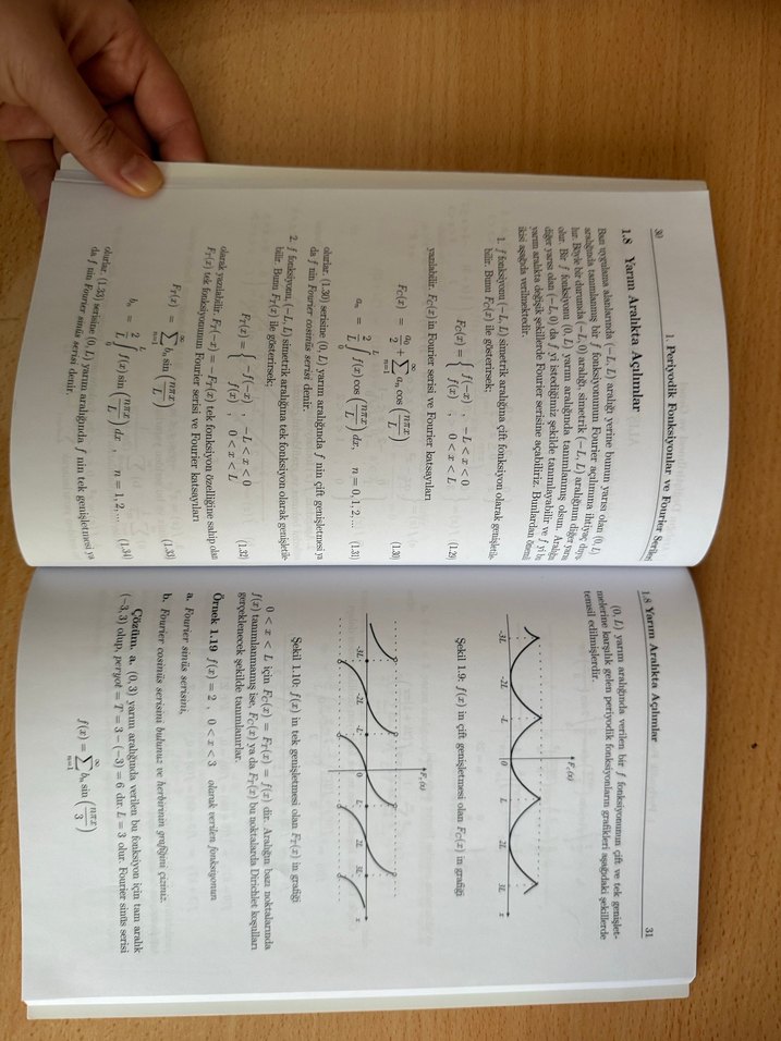 Fourier Analizi - Prof. Dr. Abdullah Altın - Görsel 2