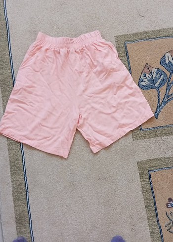 Pembe Mini kız şort - Görsel 9