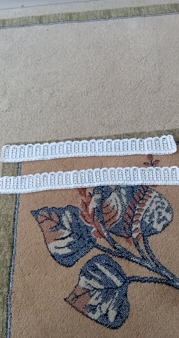 Beyaz El Örgüsü havlu danteli - Görsel 2