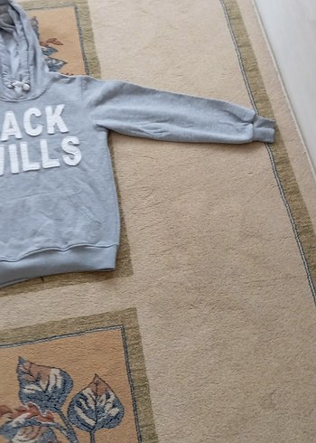 Gri Erkek Çocuk Kapüşonlu Sweatshirt - Görsel 6