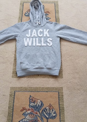 Gri Erkek Çocuk Kapüşonlu Sweatshirt - Görsel 3