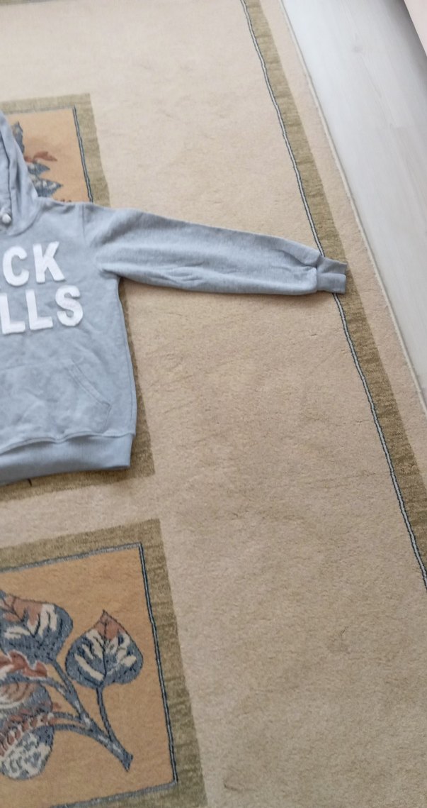Gri Erkek Çocuk Kapüşonlu Sweatshirt - Görsel 5