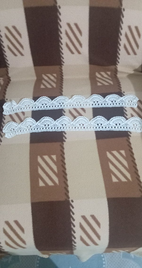 El Yapımı Beyaz  havlu kenarı - Görsel 3