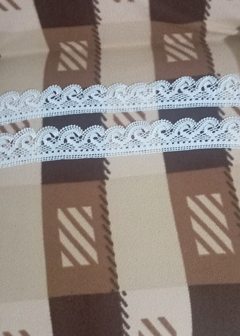 Beyaz Dantel havlu kenarı - Görsel 4