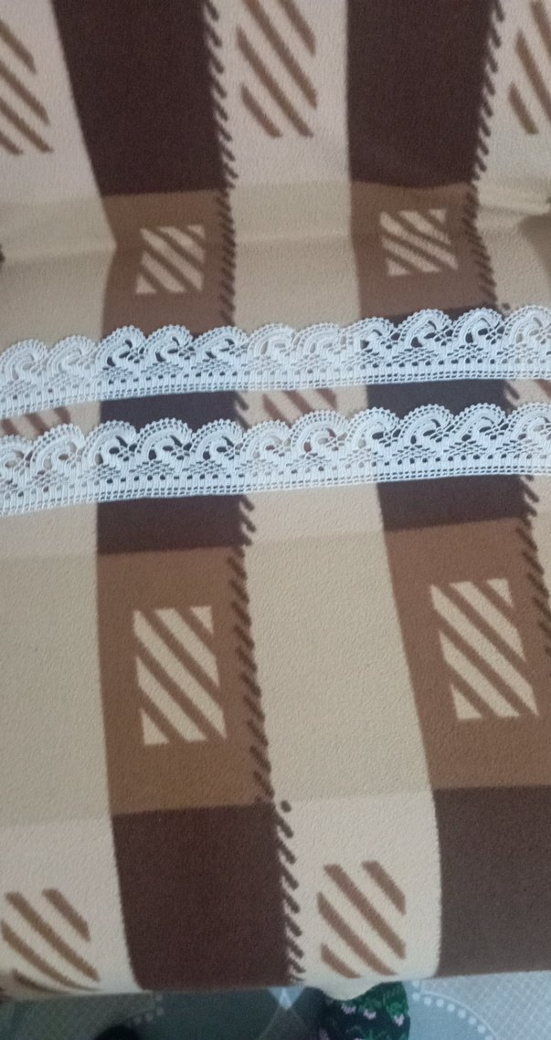 Beyaz Dantel havlu kenarı - Görsel 3