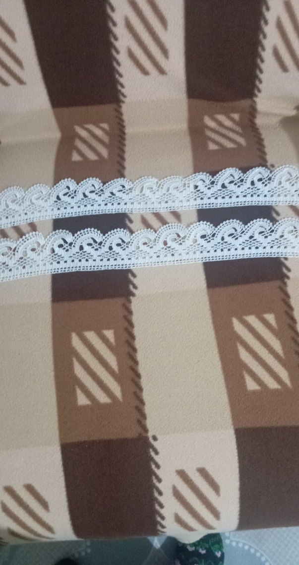 Beyaz Dantel havlu kenarı - Görsel 4