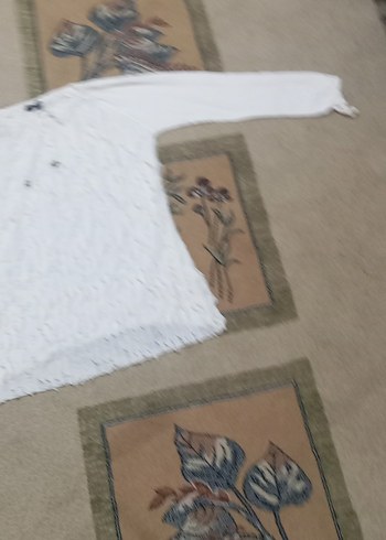 Gri Triko Kadın Uzun Kollu Bluz - Görsel 5