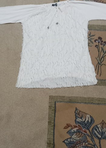 Gri Triko Kadın Uzun Kollu Bluz - Görsel 6