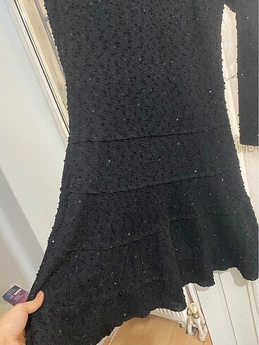 xl Beden Gusto parıltılı elbise