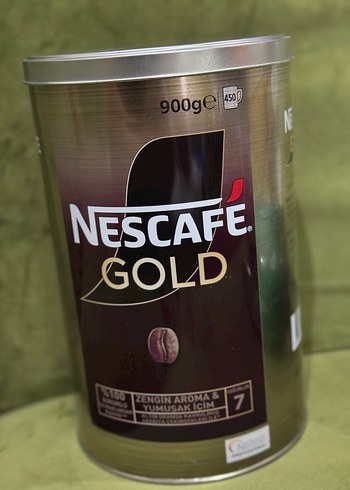 Nescafe Gold 900g teneke kutu Kahve