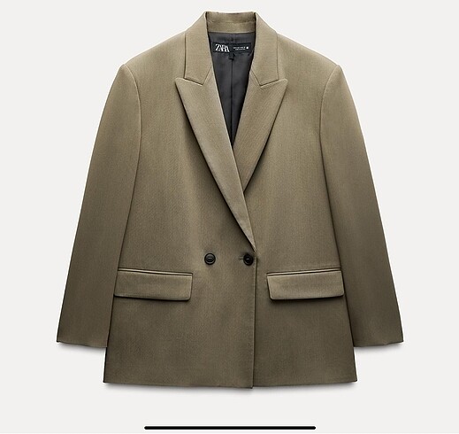 Zara yeşil blazer