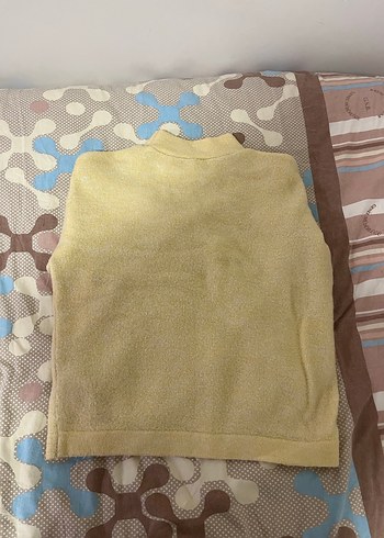 Bej Renkli Boğazlı Örgü Kadın Kazak - Görsel 3