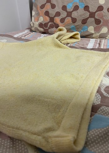 Bej Renkli Boğazlı Örgü Kadın Kazak - Görsel 5