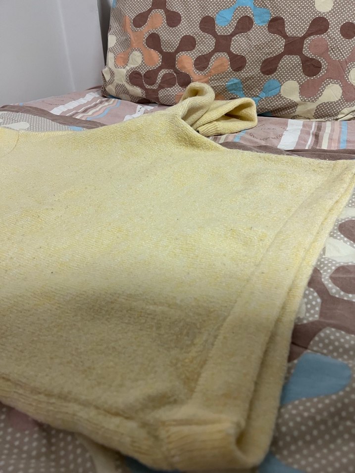 Bej Renkli Boğazlı Örgü Kadın Kazak - Görsel 5