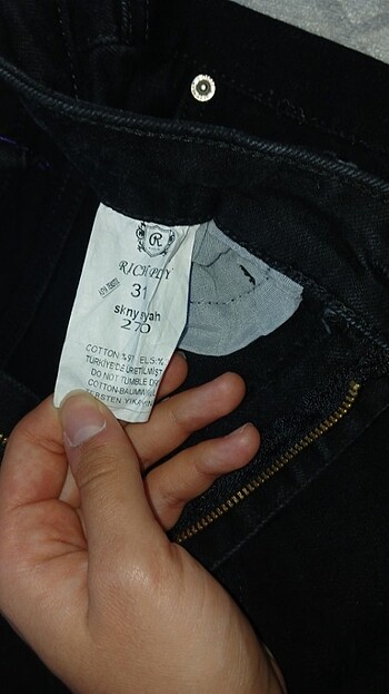 30 Beden siyah Renk Siyah kot pantolon