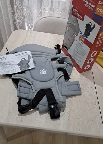 BabyPlus Gri Bebek Taşıyıcı Kanguru - Görsel 2