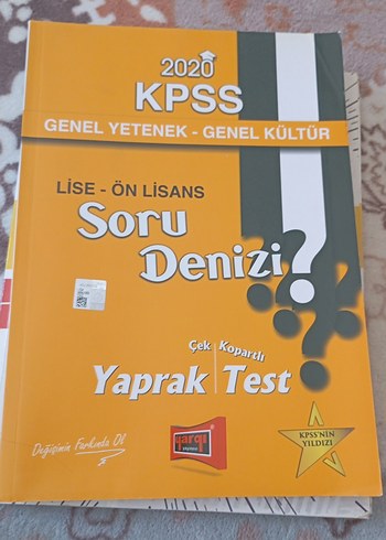 Beden Renk KPSS ALES DGS Soru Bankası Seti