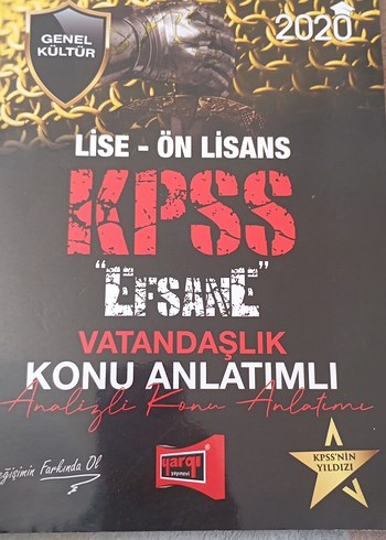 KPSS Lisans Konu Anlatımlı Set 2020 - Görsel 6