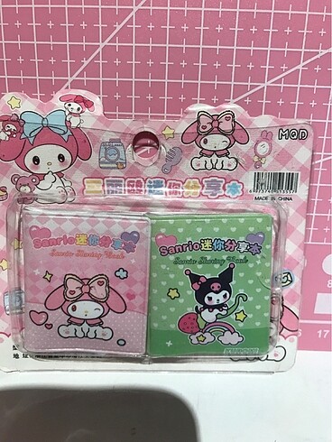 Sanrio mini defter
