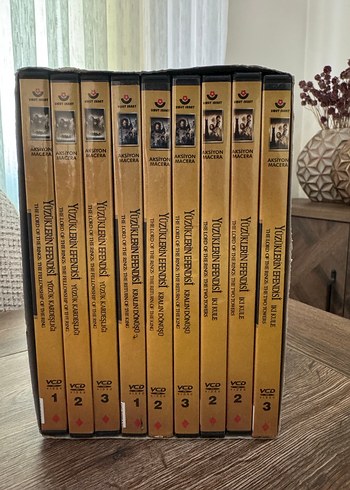  Beden Renk Yüzüklerin Efendisi VCD Koleksiyonu